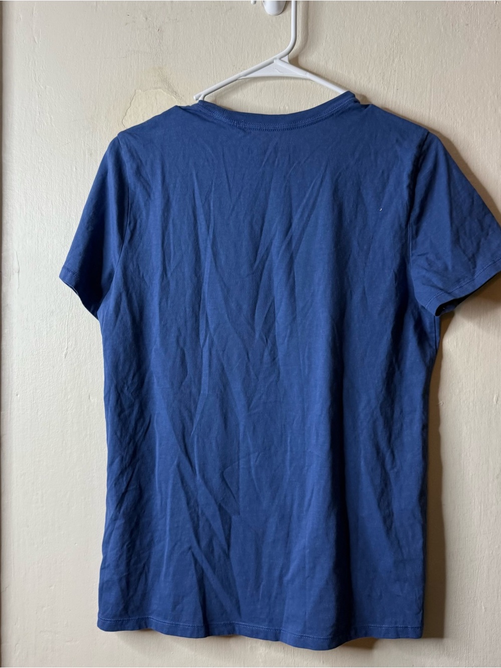 Life is Good Blue USA Patriotic Flip Flop Graphic Short Sleeve Tee T-shirt - Picture 6 of 6